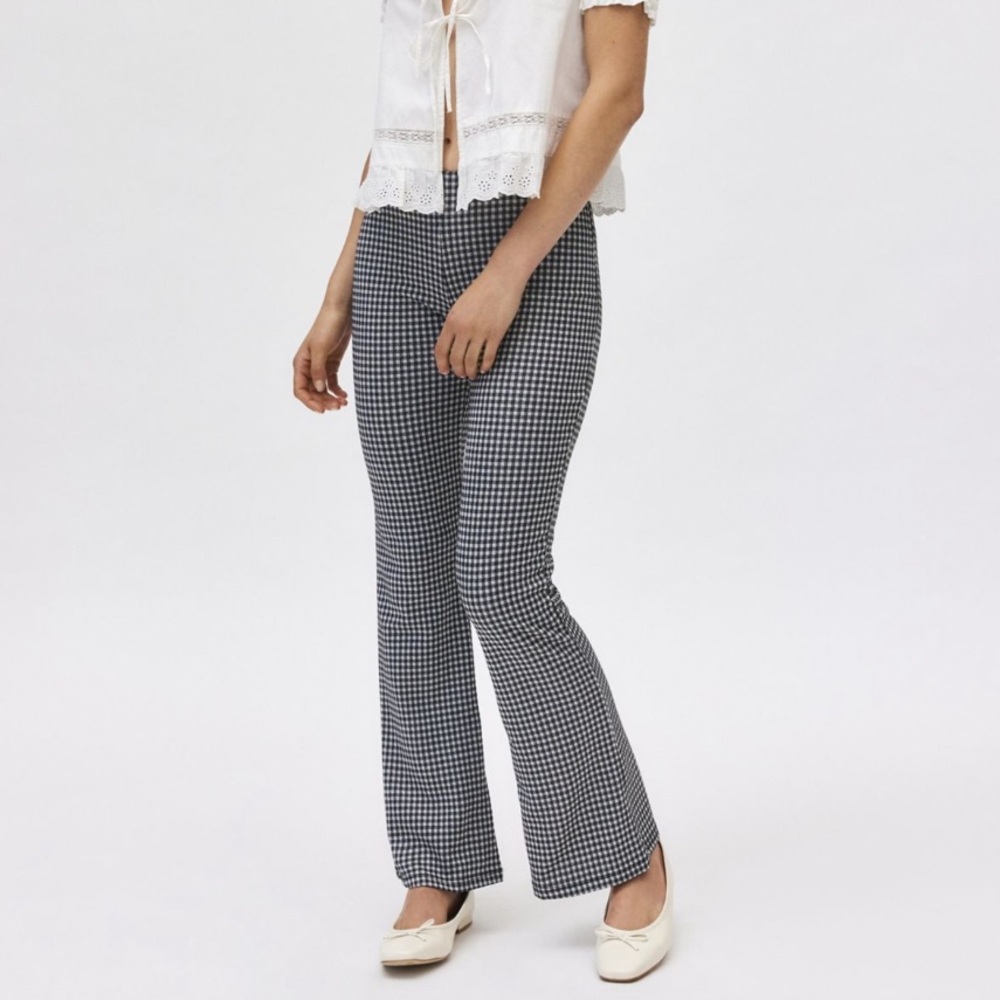 Urban Outfitters Silence + Noise Plaid Trouser Pant Size Medium